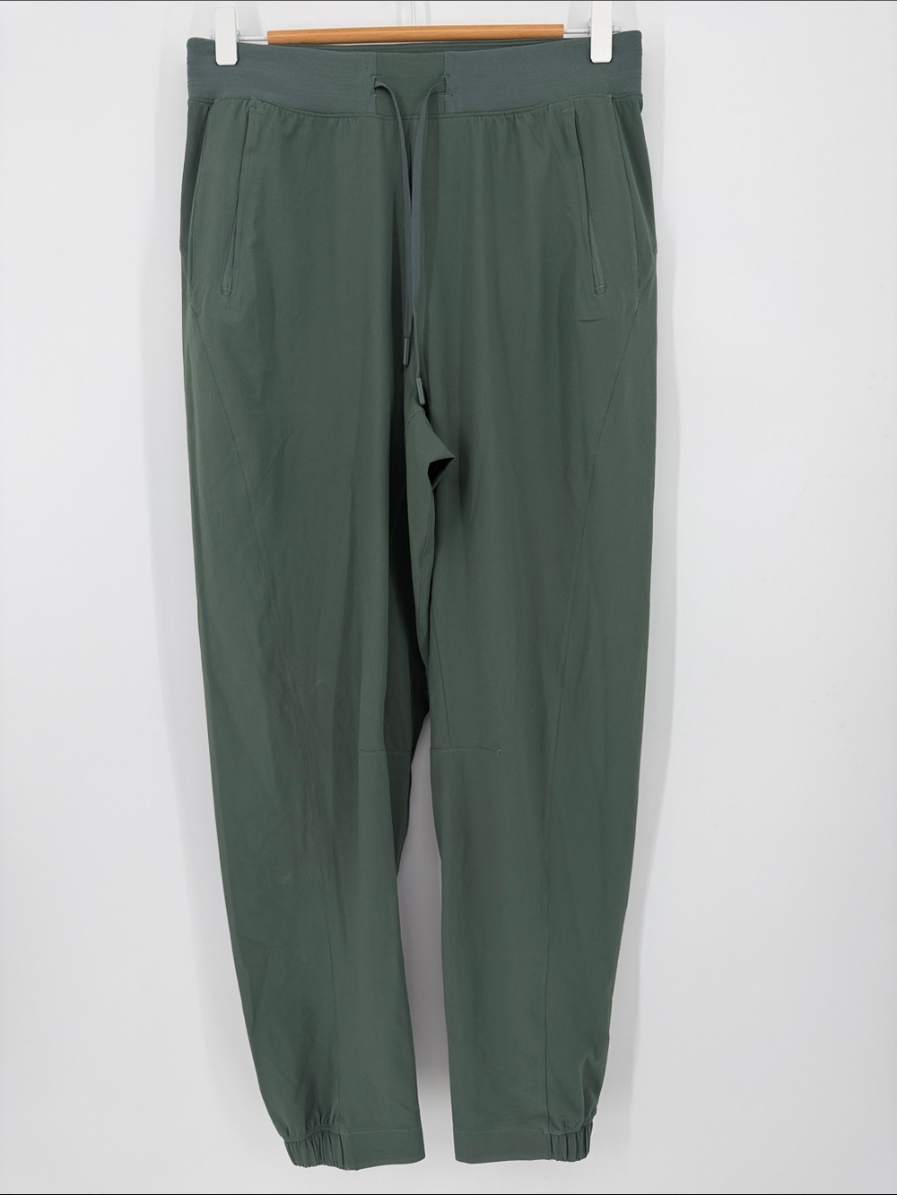 Lululemon License to Train High-Rise Pant Dark Forest Green Jogger Square Dot 8